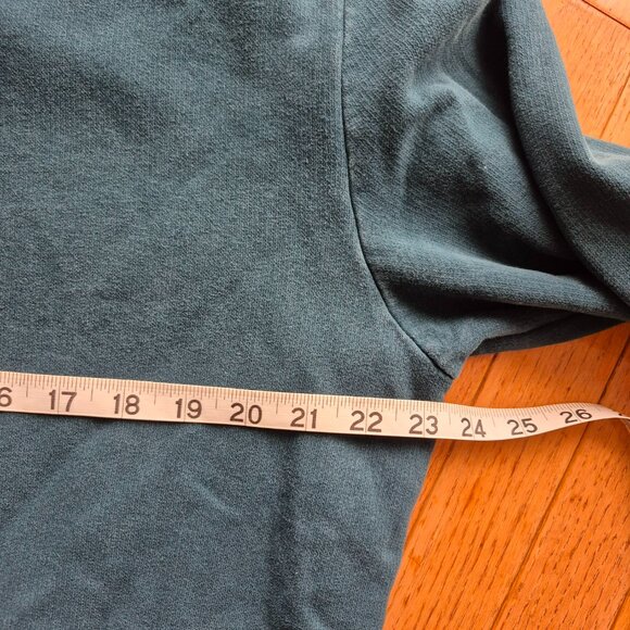 Kolby Relaxed Fit Hoodie Teal Size Large - Picture 8 of 10